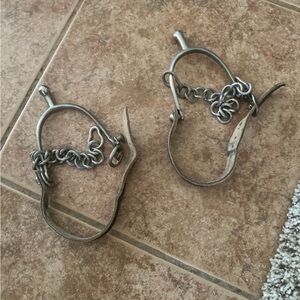 Vintage V.B. Never Rust Show Spurs